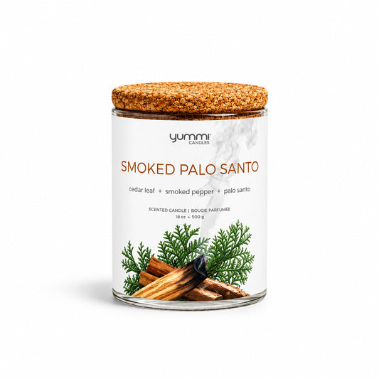 18oz Smoked Palo Santo Scented Jar Candles