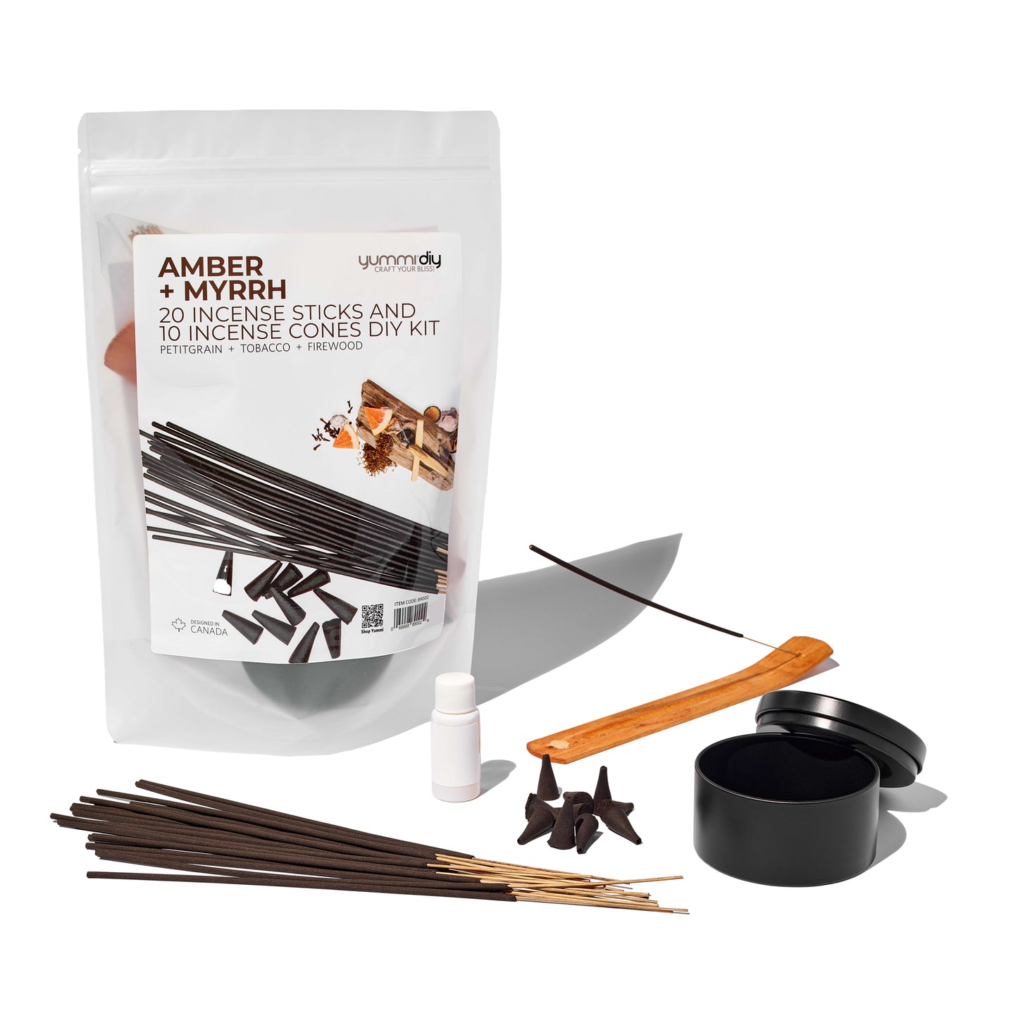 DIY Incense - Amber + Myrrh