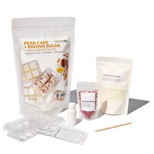 DIY Wax Melts - Pear Cake + Brown Sugar