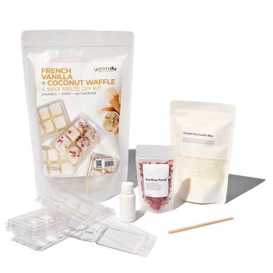DIY Wax Melts - French Vanilla + Coconut Waffle