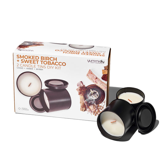 DIY Candle - Smoked Birch + Sweet Tobacco