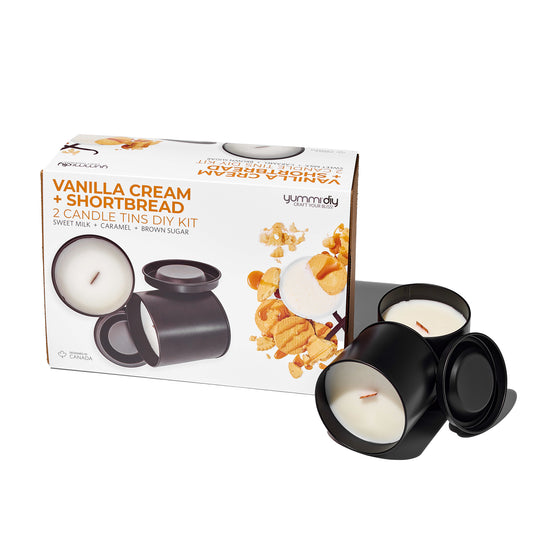 DIY Candle - Vanilla Cream + Shortbread