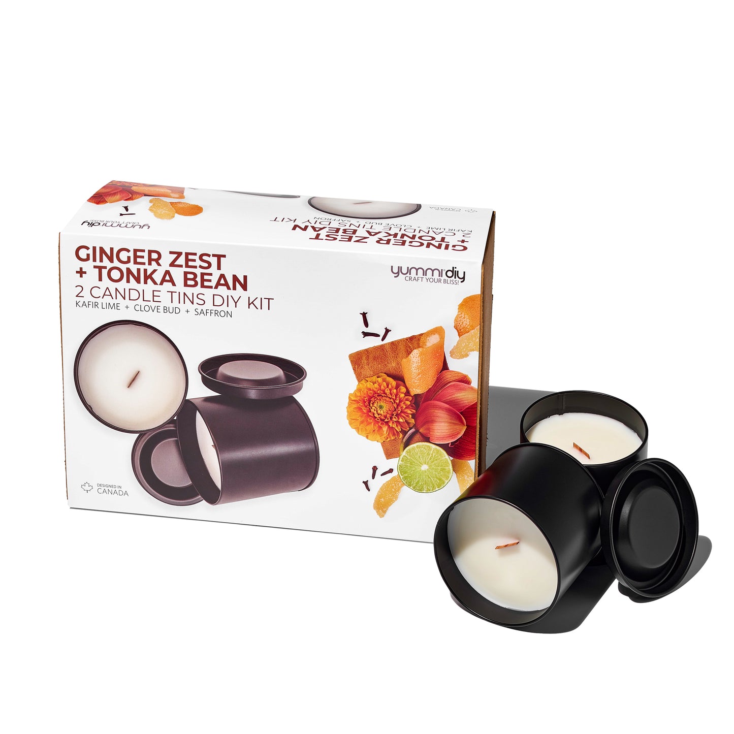 DIY Candle - Ginger Zest + Tonka Bean