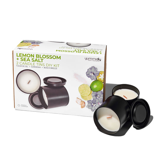 DIY Candle - Lemon Blossom + Sea Salt