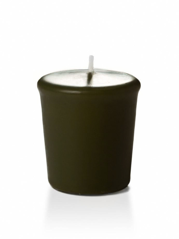 15 Hour Unscented Votive Candles