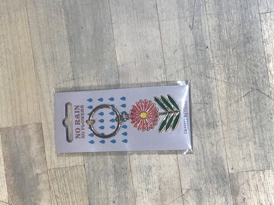 Something Different - No Rain No Flowers Keyring