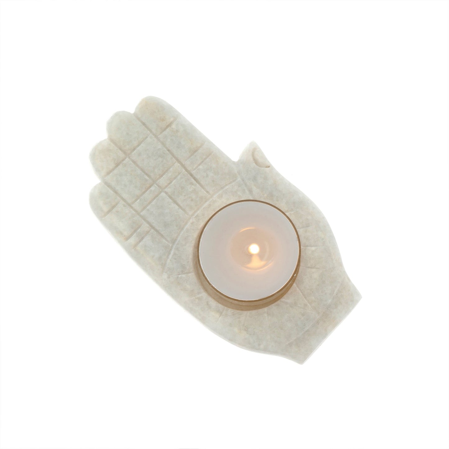 Marble Hand Tea Light, each