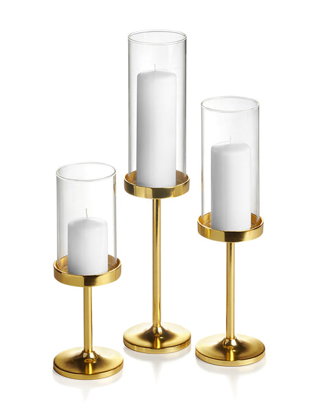 Vevo Pillar Candles<br> Set of 12 - White