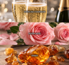 Yummi Candles - Bulk 18oz Champagne Roses Scented Jar Candles - Lifestyle - 1