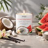 Yummi Candles - 18oz Coconut Watermelon Scented Jar Candles - Lifestyle - 2