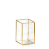 Yummi Candles - 5" Gold Lantern - each