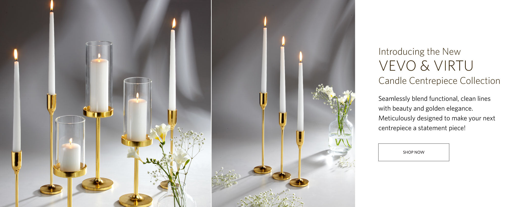 New candle wedding centerpiece sets