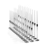 Yummi Candles - 36 Taper Candles and 36 Silver Virtu Candlesticks - Lifestyle - 5