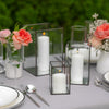Yummi Candles - 36 Slim Pillar Candles and Black Luxus Lanterns - Lifestyle - 1