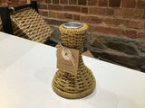 Resin Woven Taper Holder - Medium
