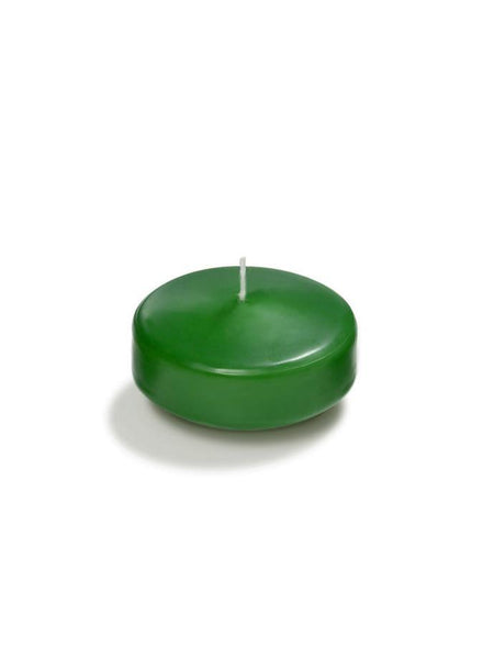 2.25" Floating Candles Hunter Green