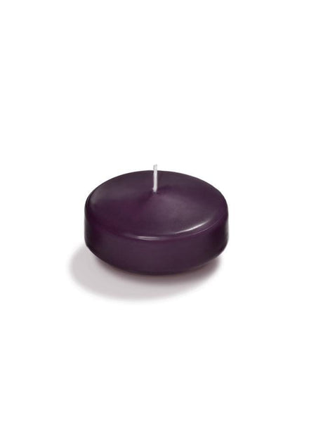 2.25" Bulk Floating Candles Dark Purple