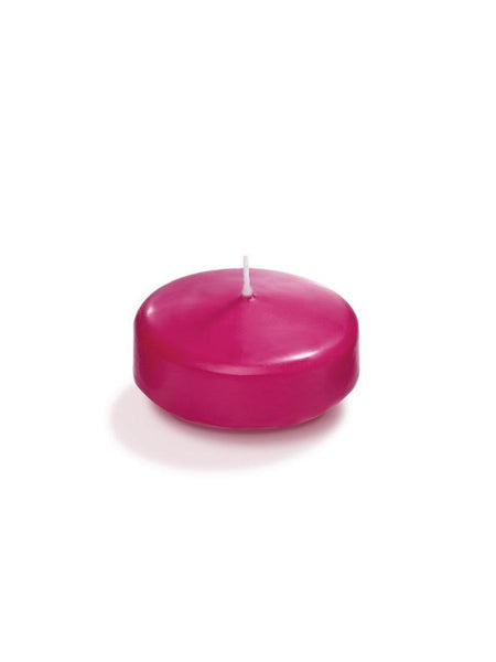 2.25" Floating Candles Hot Pink