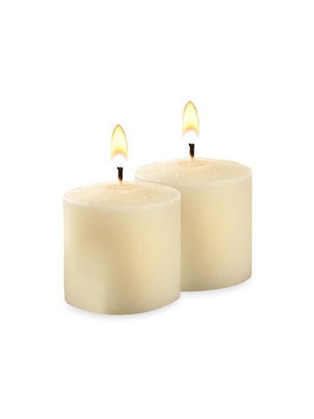 10 Hour Unscented Votive Candles Ivory