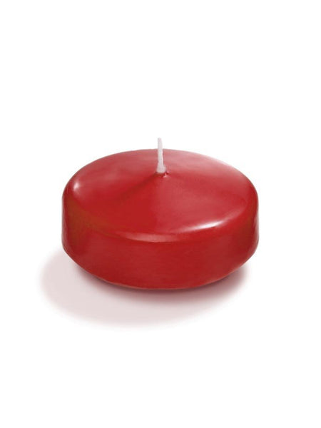 3" Floating Candles Ruby Red