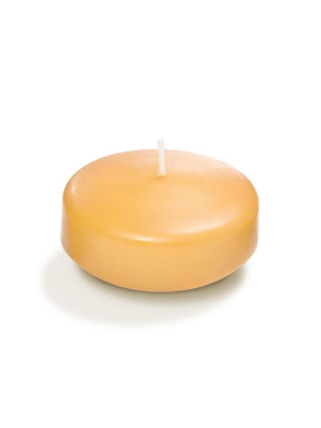 3" Bulk Floating Candles Caramel