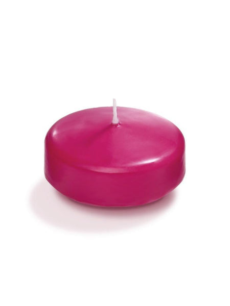 3" Floating Candles Hot Pink
