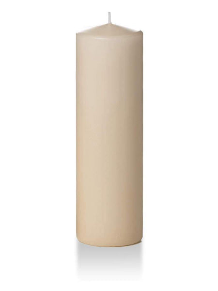 3" x 10" Wholesale Pillar Candles Sandstone