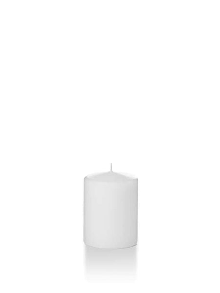 Wholesale 2.25" x 3" Slim Pillar Candles White