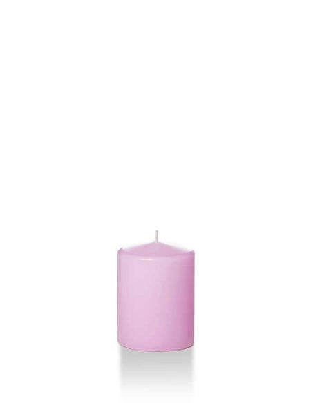 Wholesale 2.25" x 3" Slim Pillar Candles Violet