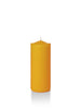 Yummi Candles - Wholesale 2.25" x 5" Slim Pillar Candles Harvest Gold