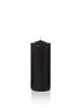 Yummi Candles - 2.25" x 5" Slim Pillar Candles Black