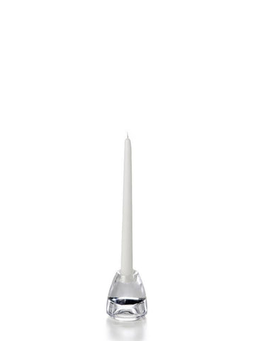 10" Wholesale Taper Candles - Case of 72 White
