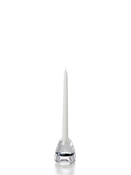 10" Wholesale Taper Candles - Case of 144 White