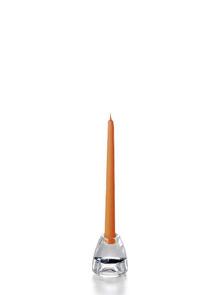 10" Wholesale Taper Candles - Case of 144 Toffee