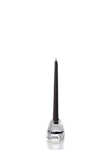 Yummi Candles - 10" Handcrafted Taper Candles Black