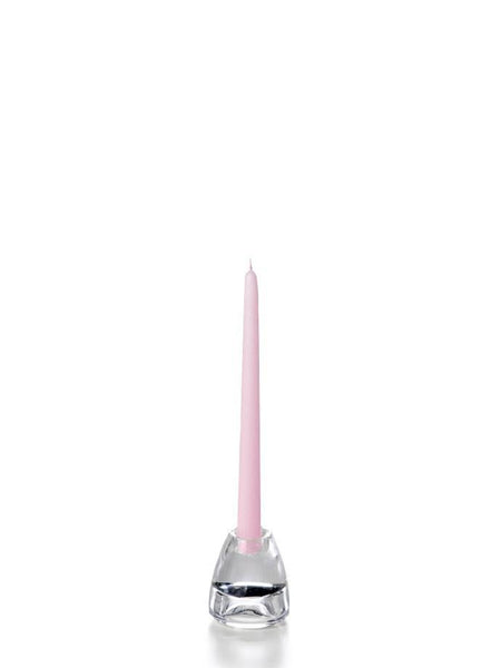 10" Wholesale Taper Candles - Case of 72 Blush