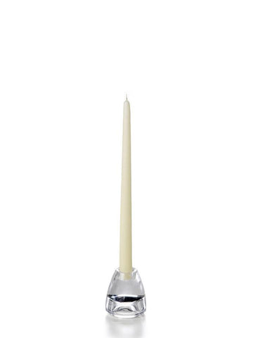 Yummi Candles - 12" Wholesale Taper Candles - Case of 144 Ivory