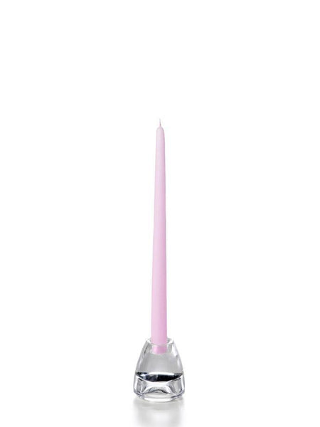 12" Wholesale Taper Candles - Case of 144 Violet