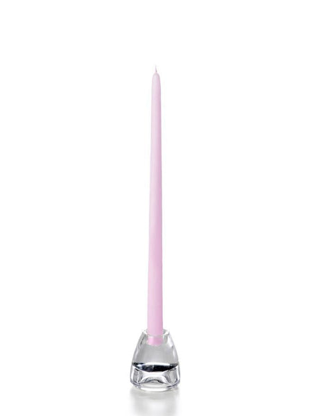 15" Handcrafted Taper Candles Violet