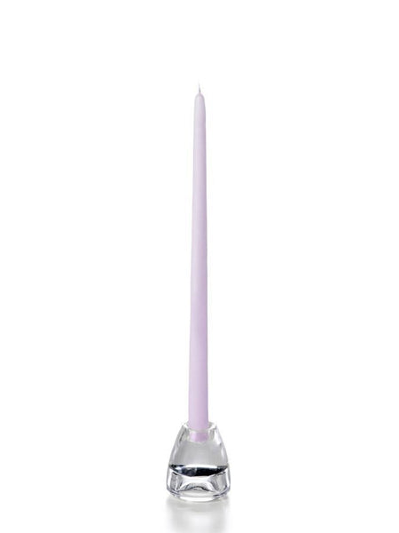 15" Handcrafted Taper Candles Lavender