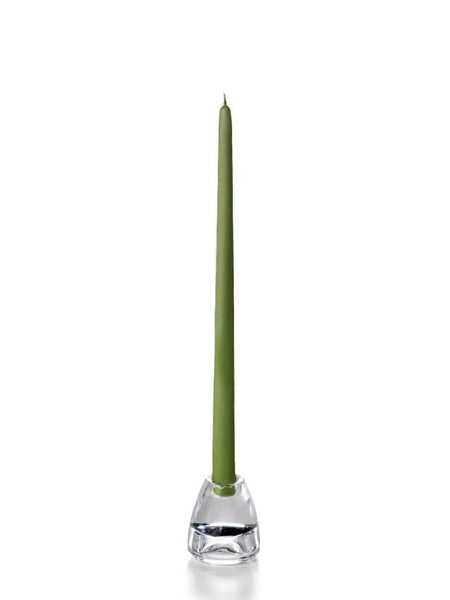 15" Wholesale Taper Candles - Case of 144 Green Tea