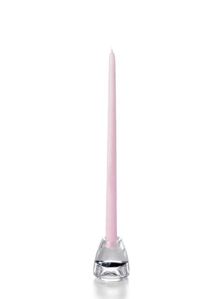 15" Handcrafted Taper Candles Blush