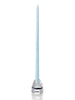 Yummi Candles - 18" Wholesale Taper Candles - Case of 72 Ice Blue