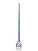 Yummi Candles - 18" Wholesale Taper Candles - Case of 72 Periwinkle Blue