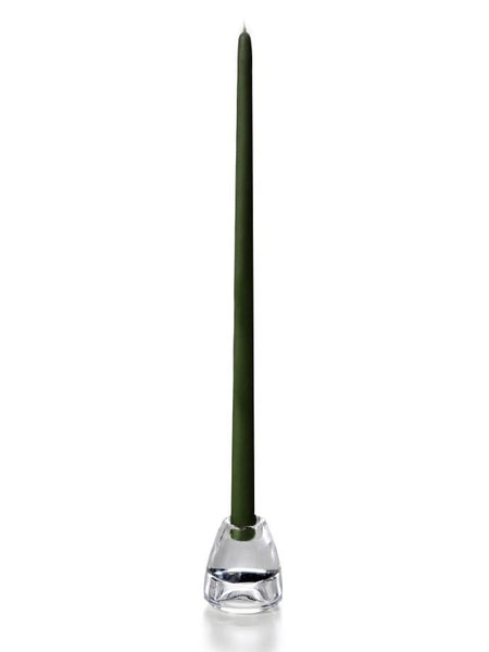 18" Wholesale Taper Candles - Case of 144 Olive