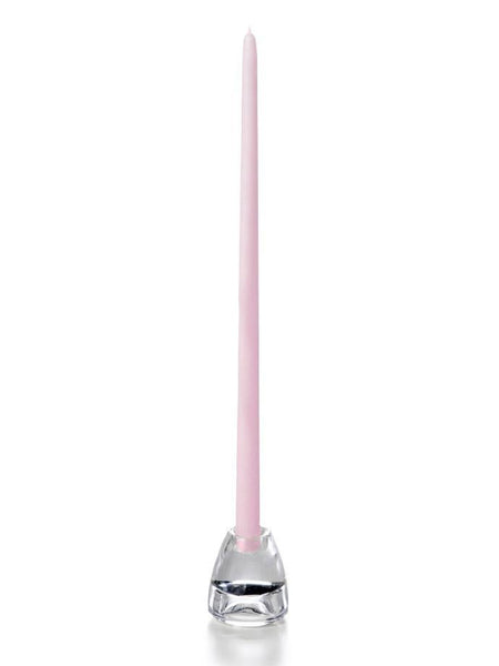 18" Handcrafted Taper Candles Blush