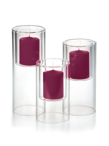 Yummi Candles - 9 Pillar Candles & 9 Ethereal Cylinders