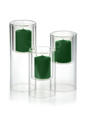 Yummi Candles - 18 Pillar Candles & 18 Ethereal Cylinders