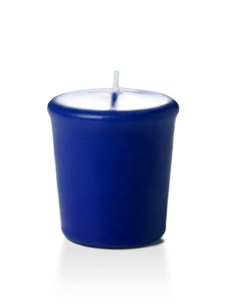 15 Hour Unscented Votive Candles Royal Blue
