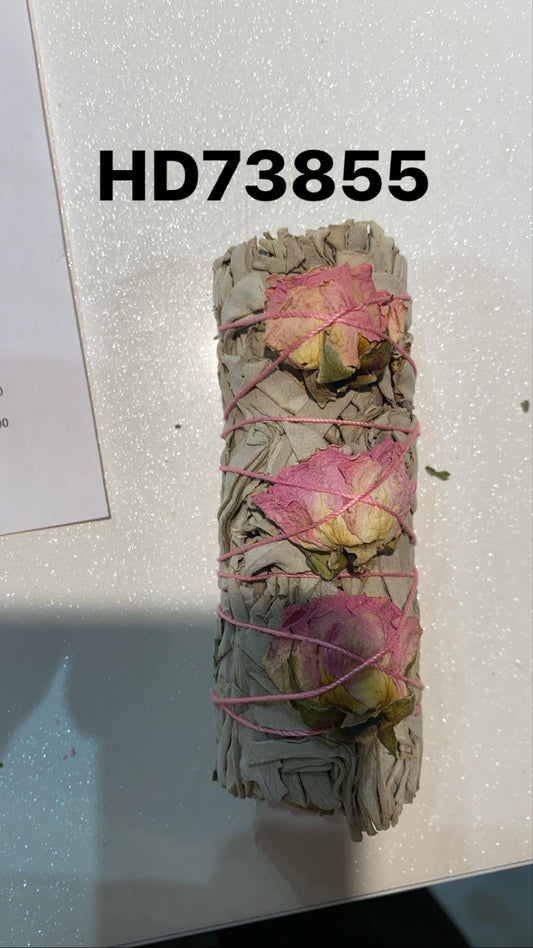 White Sage + Rose Buds, Pink